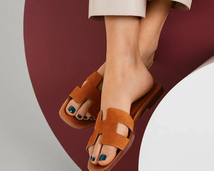 Sandales Oran - Naturel - Hermes