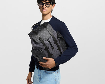 Sac à dos Christopher MM - LV - Gris