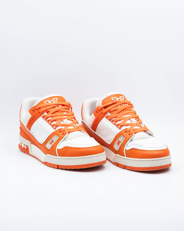 Sneaker LV Trainer Orange