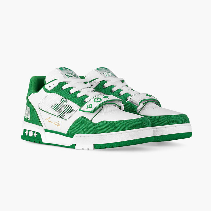 Sneaker LV Trainer Velcro Green