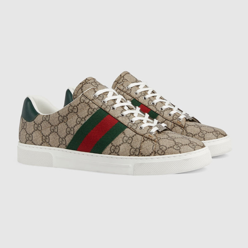 BASKETS GUCCI POUR HOMME -BEIGE