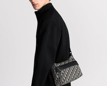 Sac Hobo Rider Soft Small Dior - Beige Noir