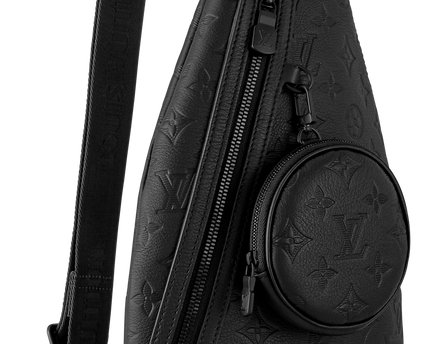 Sac sling Duo - LV - Full Black