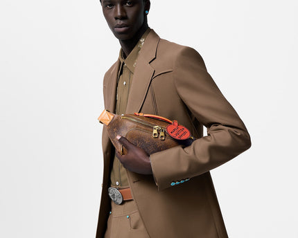 Sac ceinture Rush - LV - Marron orange