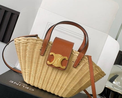 C­eli­ne - Classic Panier Teen Couffin Wicker Natural