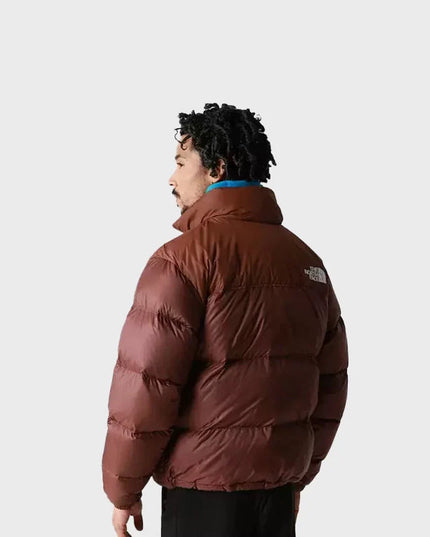 Brown Retro Nuptse 700 Pour Homme TNF