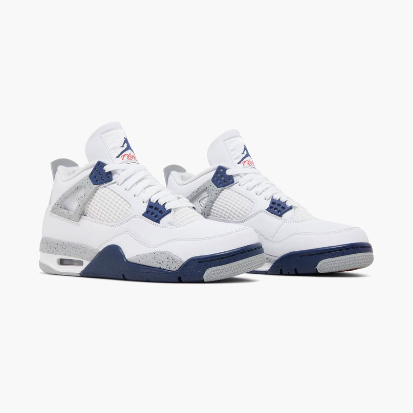 Air Jordan 4 Retro White Midnight Navy