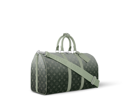 Sac Keepall Bandoulière 45 - LV - Noir Vert