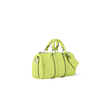Sac Keepall Bandoulière 25 - LV - Vert fluo