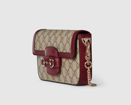 Sac à épaule Gucci Horsebit 1955 Soft petit format
