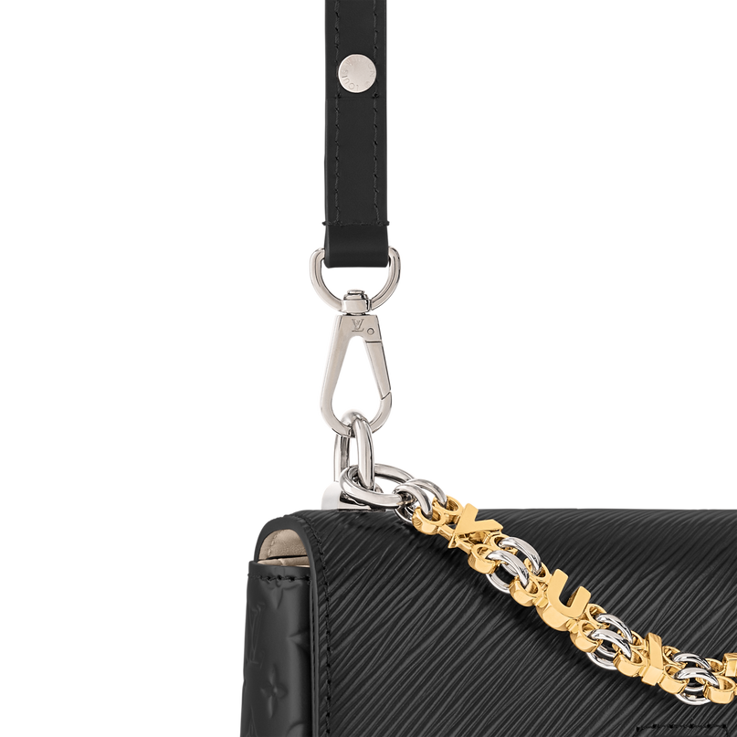 Sac Twist MM - LV - Noir