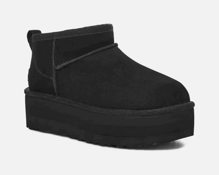 Botte UGG Classic Ultra Mini À Plateforme - Noir