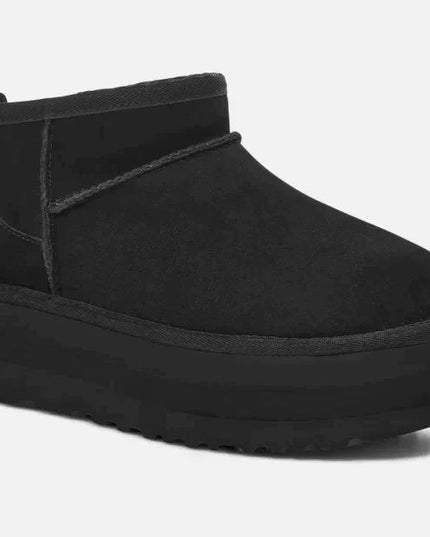 Botte UGG Classic Ultra Mini À Plateforme - Noir