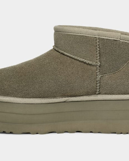 Botte UGG Classic Ultra Mini À Plateforme - Vert