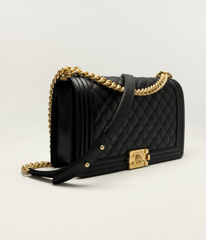 GRAND SAC BOY CHANEL NOIR