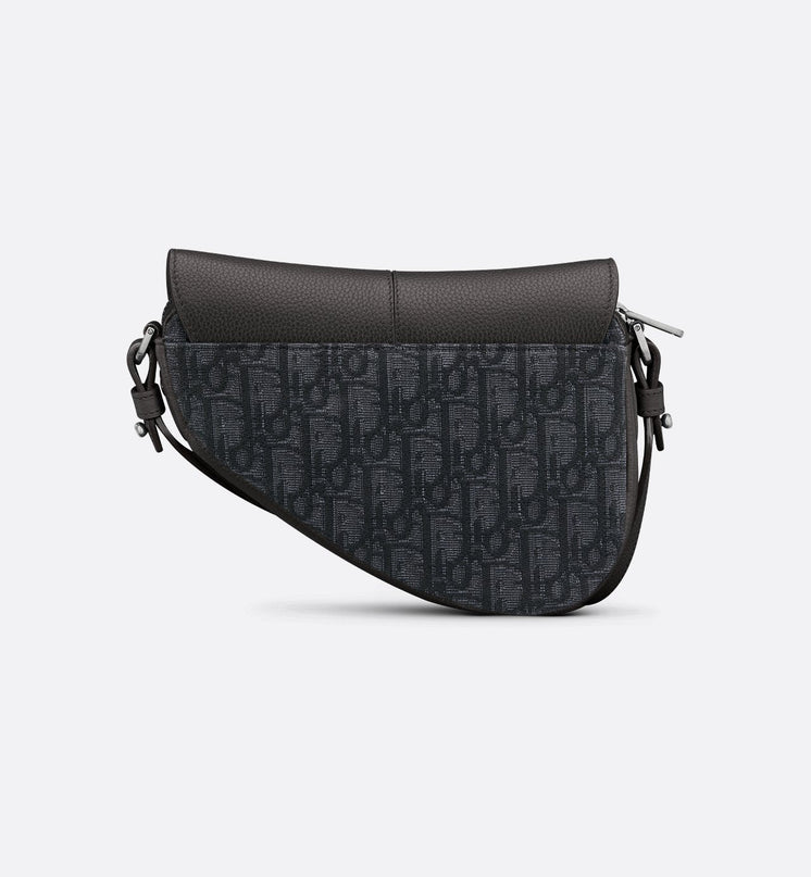 Mini sac Saddle Dior - Noir