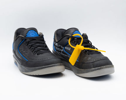Air Jordan 2 Retro Low SP Off-White Black Blue