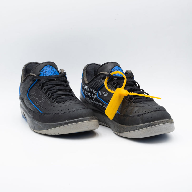 Air Jordan 2 Retro Low SP Off-White Black Blue