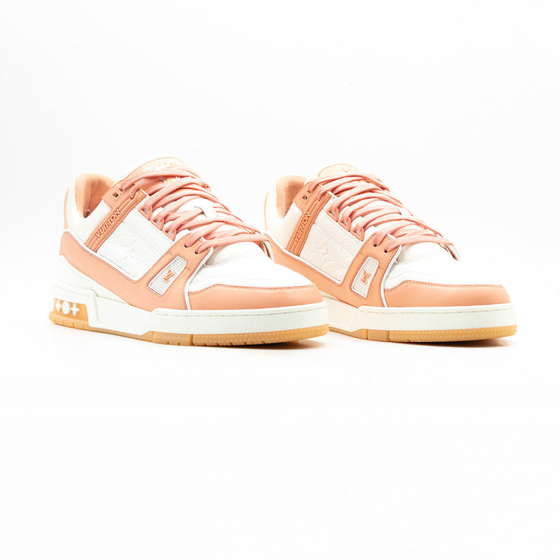 Sneaker LV Trainer 'Peach White'