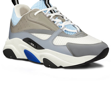 Dior B22 Sky Blue And Grey Trainer