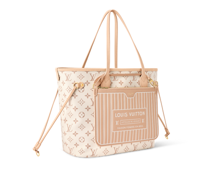 Sac Neverfull Inside Out MM - LV - Blanc