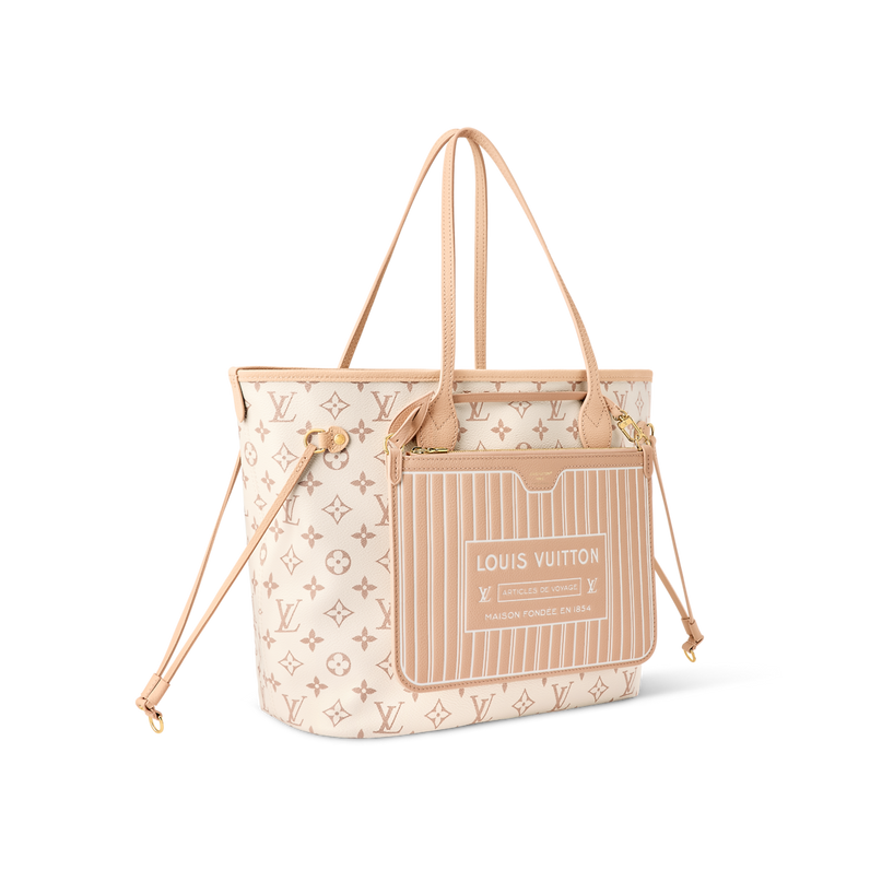 Sac Neverfull Inside Out MM - LV - Blanc