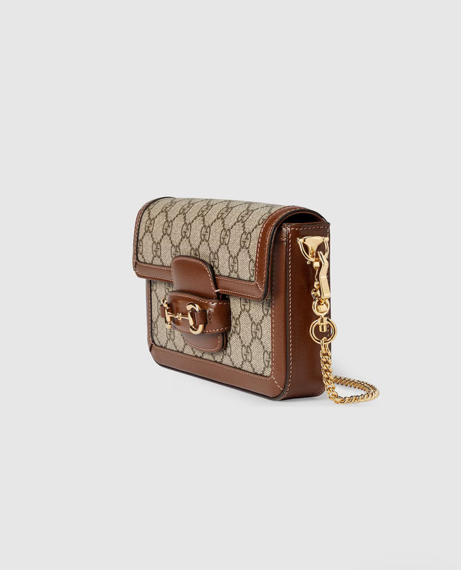 Sac à épaule Gucci Horsebit 1955 Soft petit format