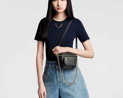 Mini Bumbag - LV - Full Noir