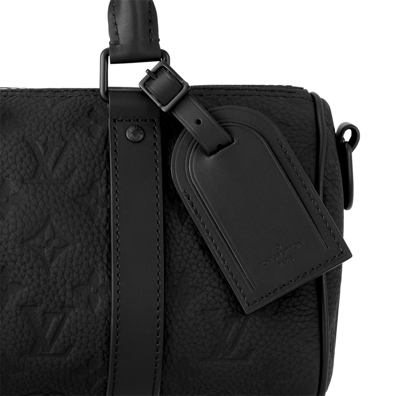 Sac Keepall Bandoulière 25 - LV - Noir cuir