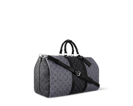 Sac Keepall Bandoulière 50 - LV - Gris