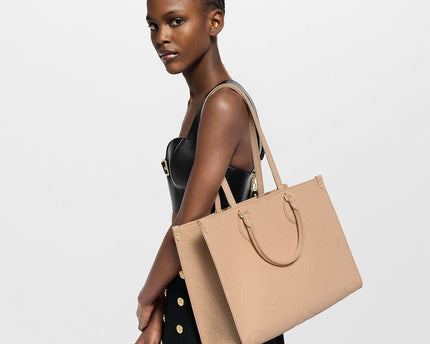 Cabas OnTheGo MM - LV - Full Beige