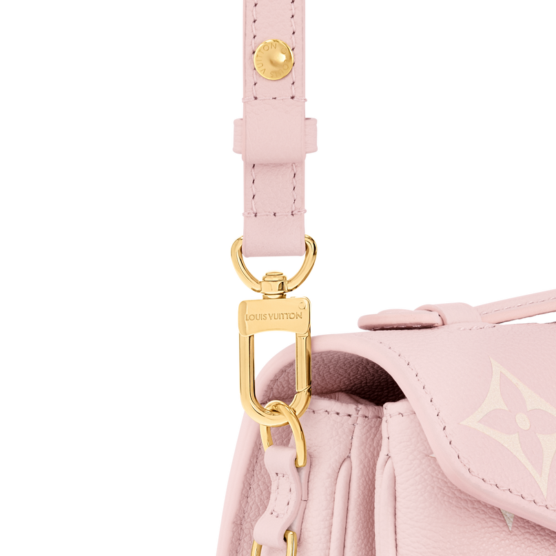 Pochette Métis East West - LV - Rose
