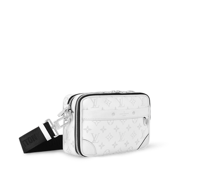 Sac Alpha Messenger - LV - Blanc