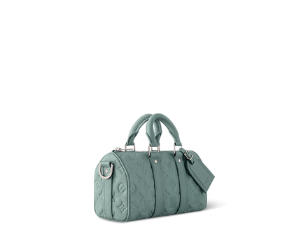 Sac Keepall Bandoulière 25 - LV - Turquoise