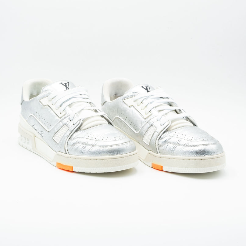 Sneaker LV Trainer Silver White