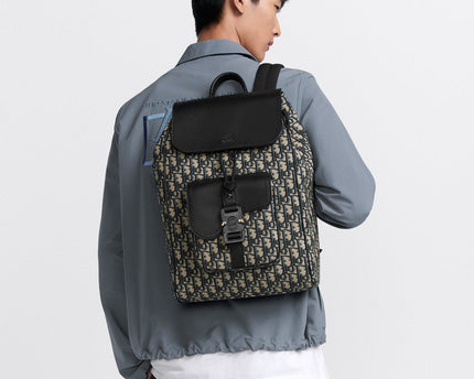 Sac à dos à rabat Saddle - Dior - Classic