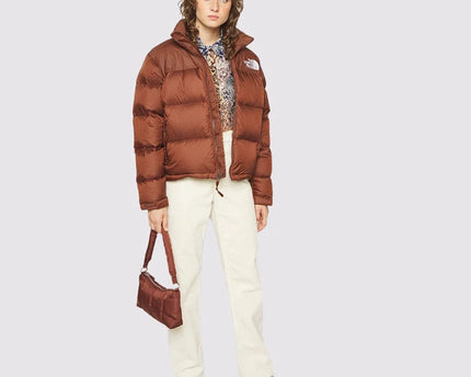 Brown Retro Nuptse 700 Pour Femme TNF