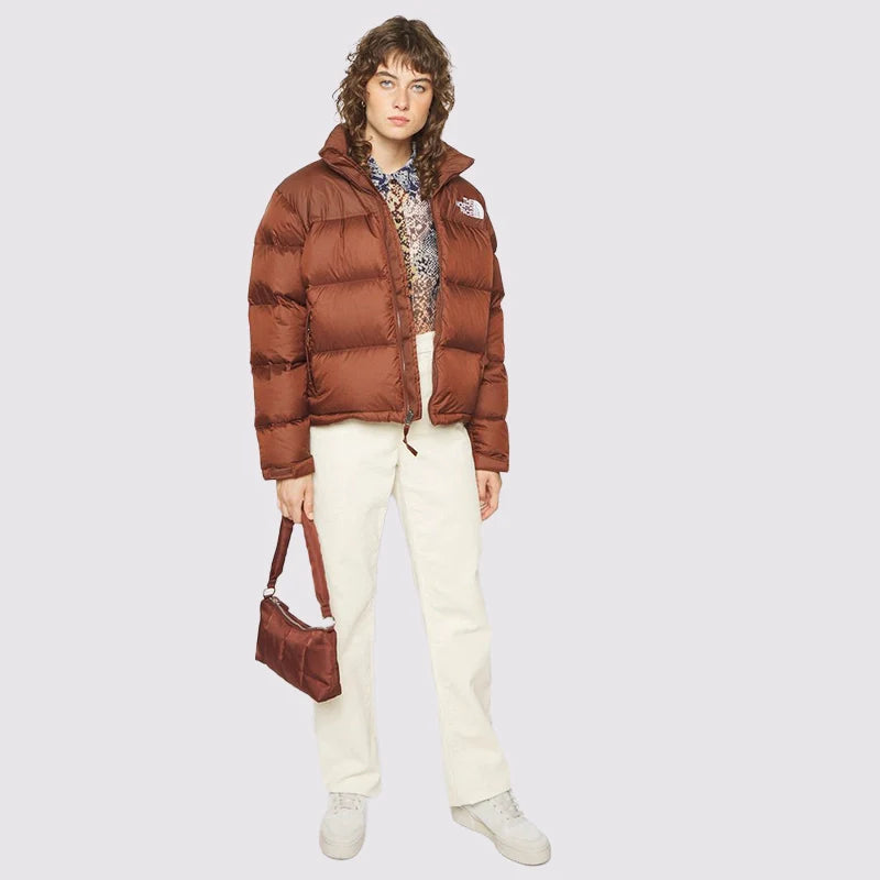 Brown Retro Nuptse 700 Pour Femme TNF