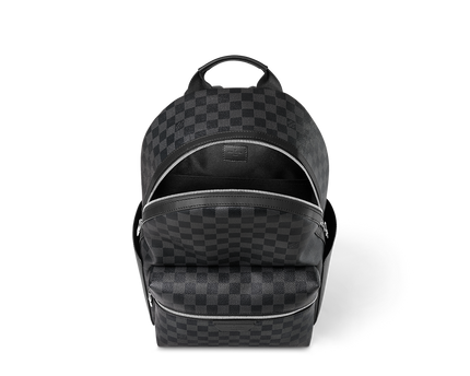 Sac à dos Discovery PM Toile Damier Graphite  - LV - Noir