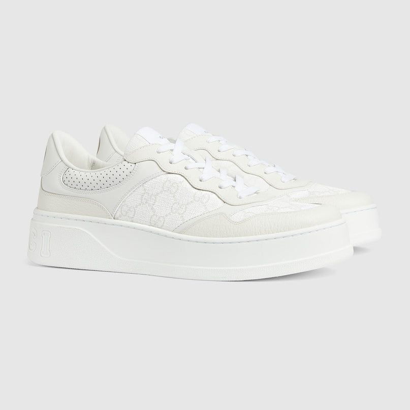 BASKETS GUCI POUR HOMME - BLANC