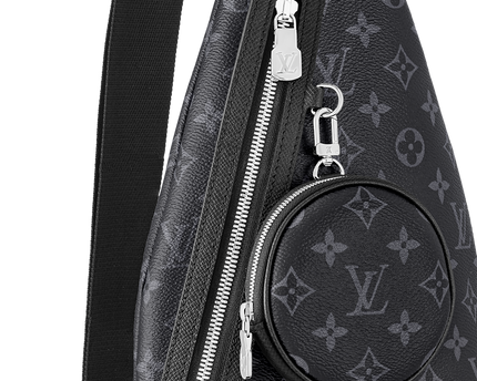 Sac sling Duo - LV - Noir