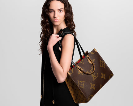 Cabas OnTheGo MM - LV - Marron