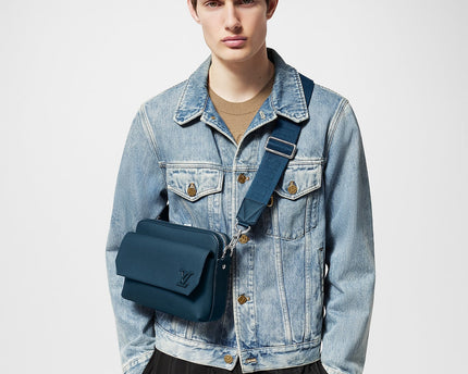 Sac Fastline Messenger - LV - Bleu