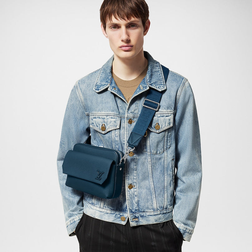 Sac Fastline Messenger - LV - Bleu