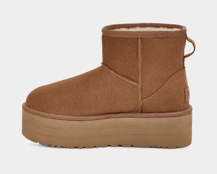 Botte UGG Classic Mini À Platforme - Marron