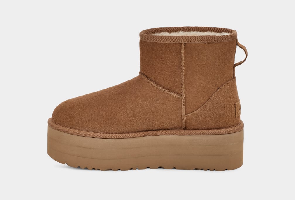 Botte UGG Classic Mini À Platforme - Marron