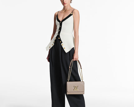 Sac Twist MM - LV - Marron Clair