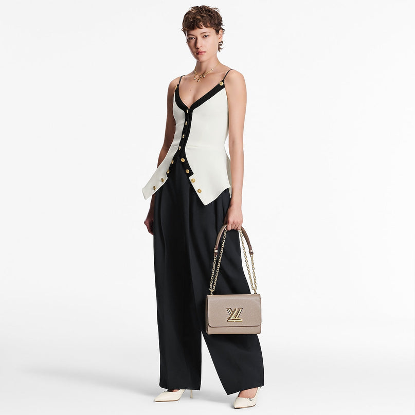 Sac Twist MM - LV - Marron Clair