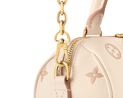 Sac Speedy Bandoulière 20 - LV - Blanc/Rose
