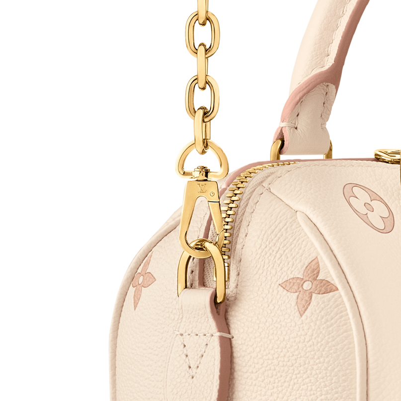 Sac Speedy Bandoulière 20 - LV - Blanc/Rose